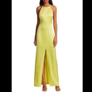 Alice & Olivia Dress - Ettley Satin Halter